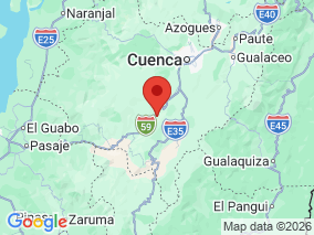 Map of Site Report: Lagunas de Giron, Ecuador